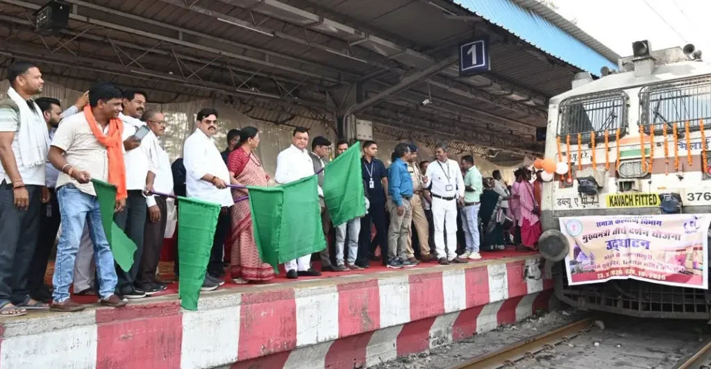 मुख्यमंत्री तीर्थ दर्शन योजना के तहत 850 श्रद्धालु जगन्नाथ पुरी के लिए रवाना