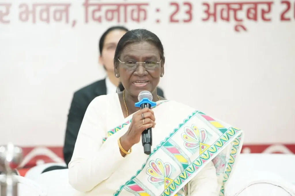 राष्ट्रपति श्रीमती द्रौपदी मुर्मु