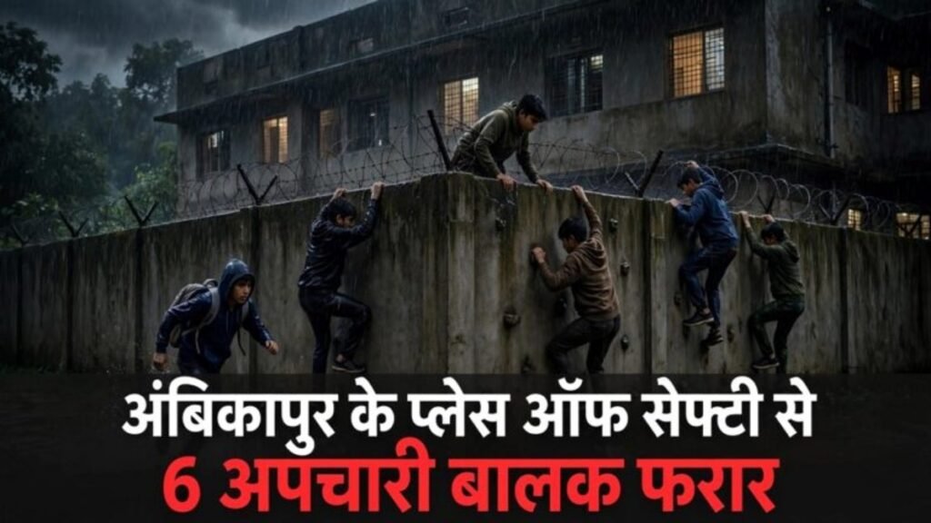 Chhattisgarh News: प्लेस ऑफ सेफ्टी में हंगामा कर भागे 6 बालक, गार्ड को कमरे में किया बंद